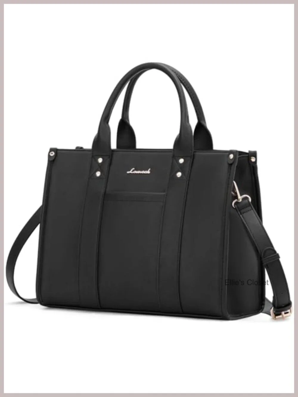 Women's Leather Satchel Tote - Laptop Crossbody Bag